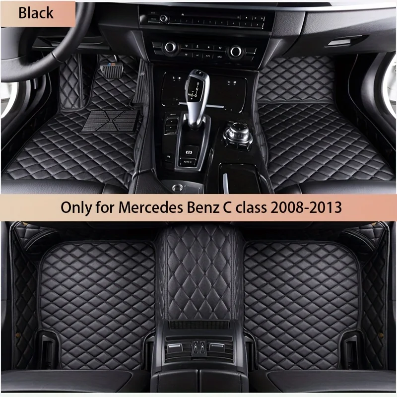 

Автомобильный коврик по индивидуальному заказу для Mercedes Benz C Class 2008-2013, нескользящий автомобильный ковер, очень плотный, подходит для салона автомобиля, аксессуары