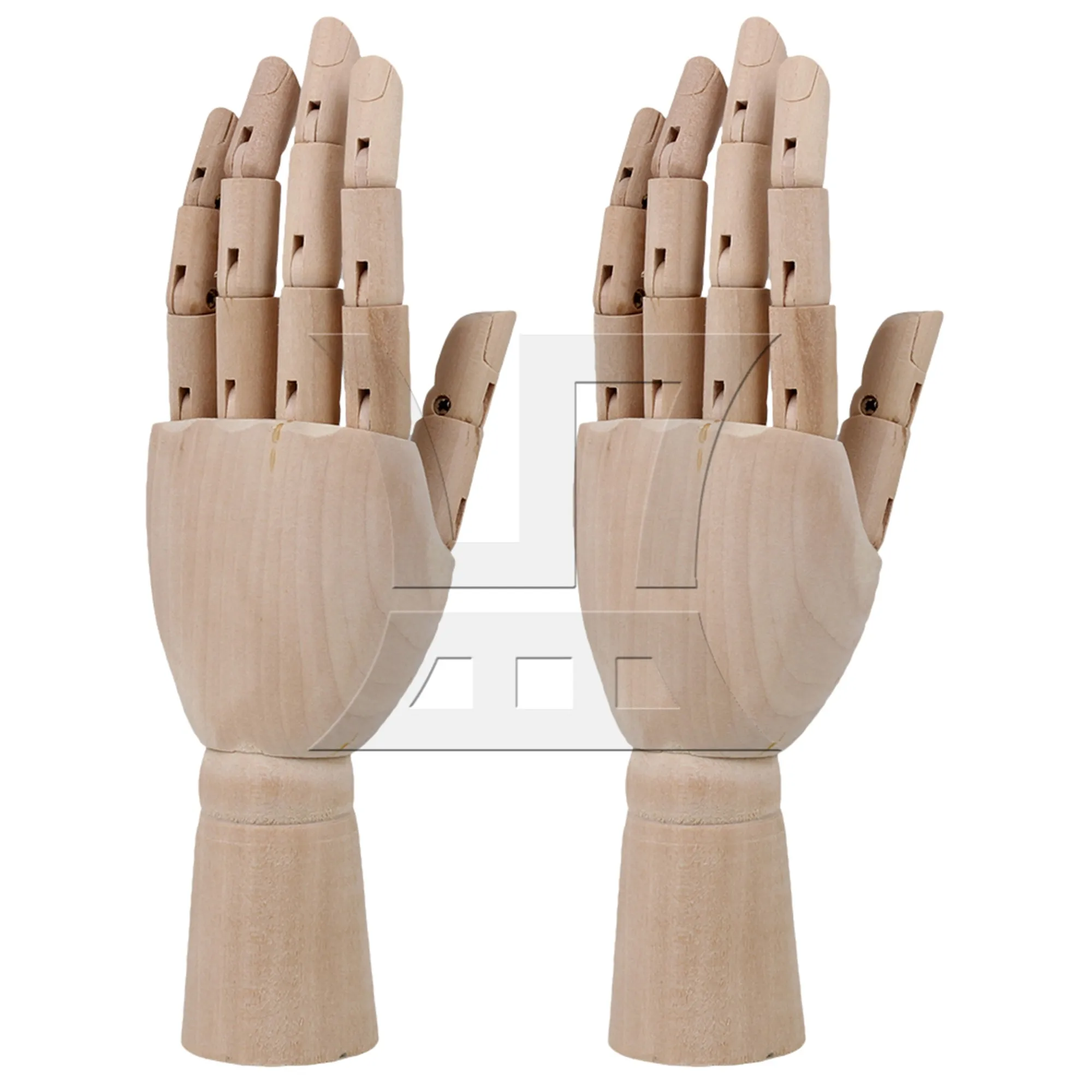 

2 шт. деревянная фигурка левой руки для рисования эскизов высотой 7 дюймов