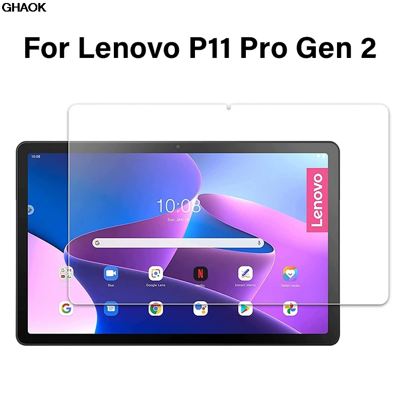 9H Tempered Glass Screen Protector For Lenovo Tab P11 Pro Ge