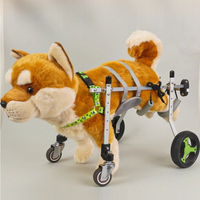 ‌Pet Wheelchair for Small Dogs, Rear Leg Support Cart, Paralyzed Rehabilitation Quad Wheelchair, Senior Dog Mobility Aid