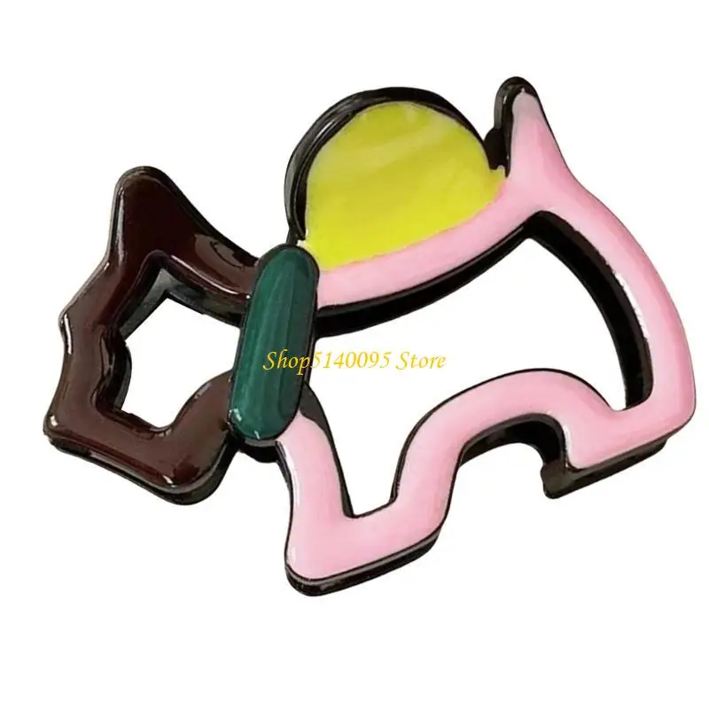 

DXAE Compact Puppy Hair Clip For Daily Use And Special Occasion Lightweight Hair Claw