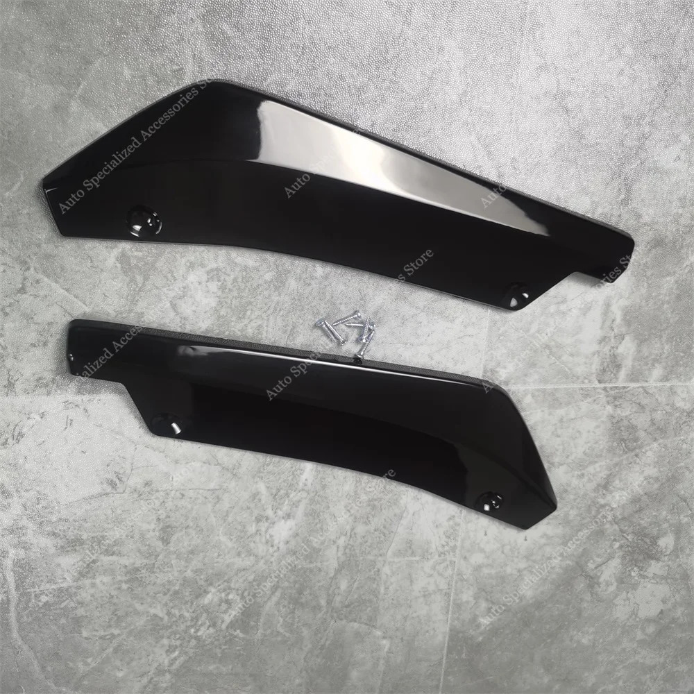 Rear Bumper Side Splitters For Hyundai Elantra 6th AD 2015-2018 Pre-Facelift Rear Diffuser Exhaust Pipe Trim Splitter Bodykits