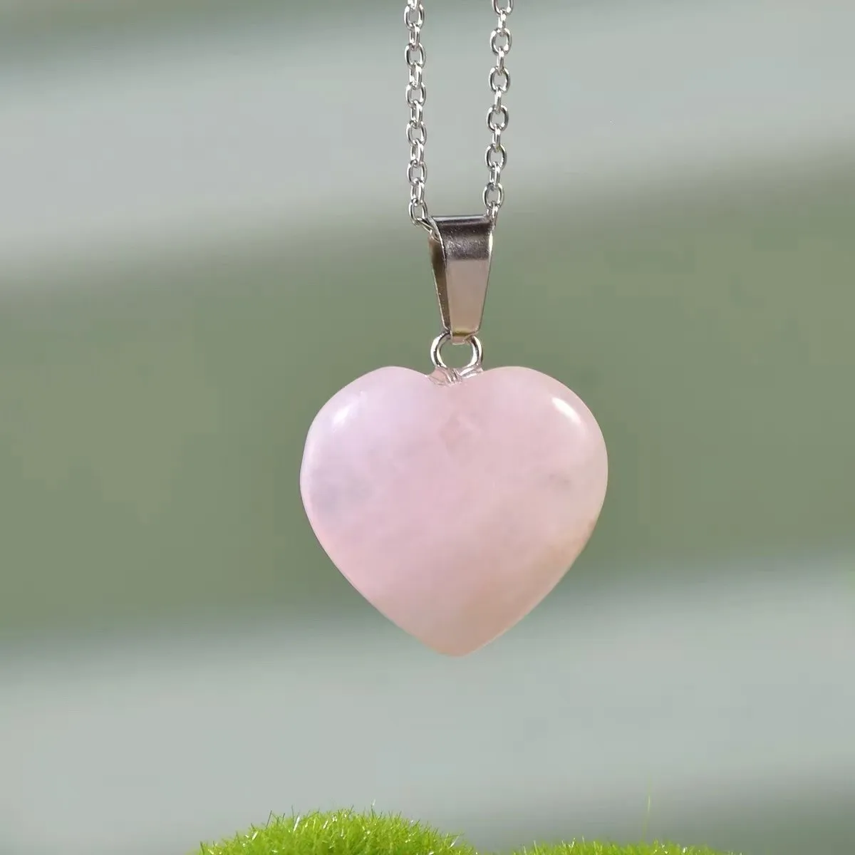 

Ожерелья с розовым кварцем, подвески, набор для духовной энергии, колдовства, Рейки, праздничный подарок, подарок на день рождения