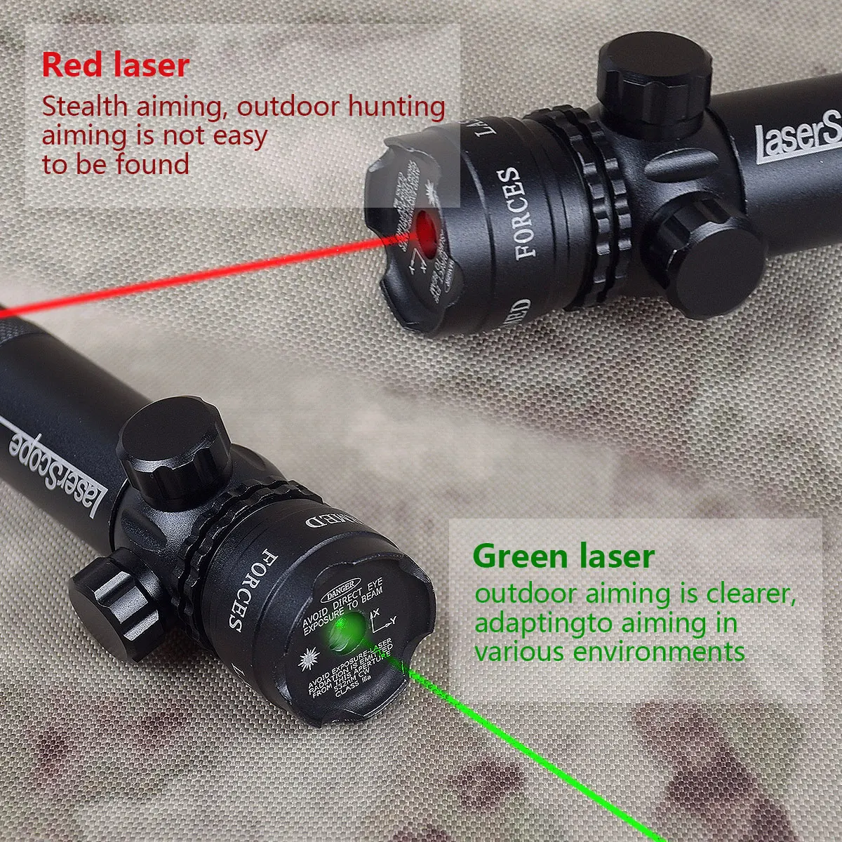 532nm نطاق مع مفتاح ضغط بندقية التكتيكية الأخضر نقطة La-ser ريد دوت La-ser البصر Picatinny تصاعد الصيد Riflescope 20 مللي متر