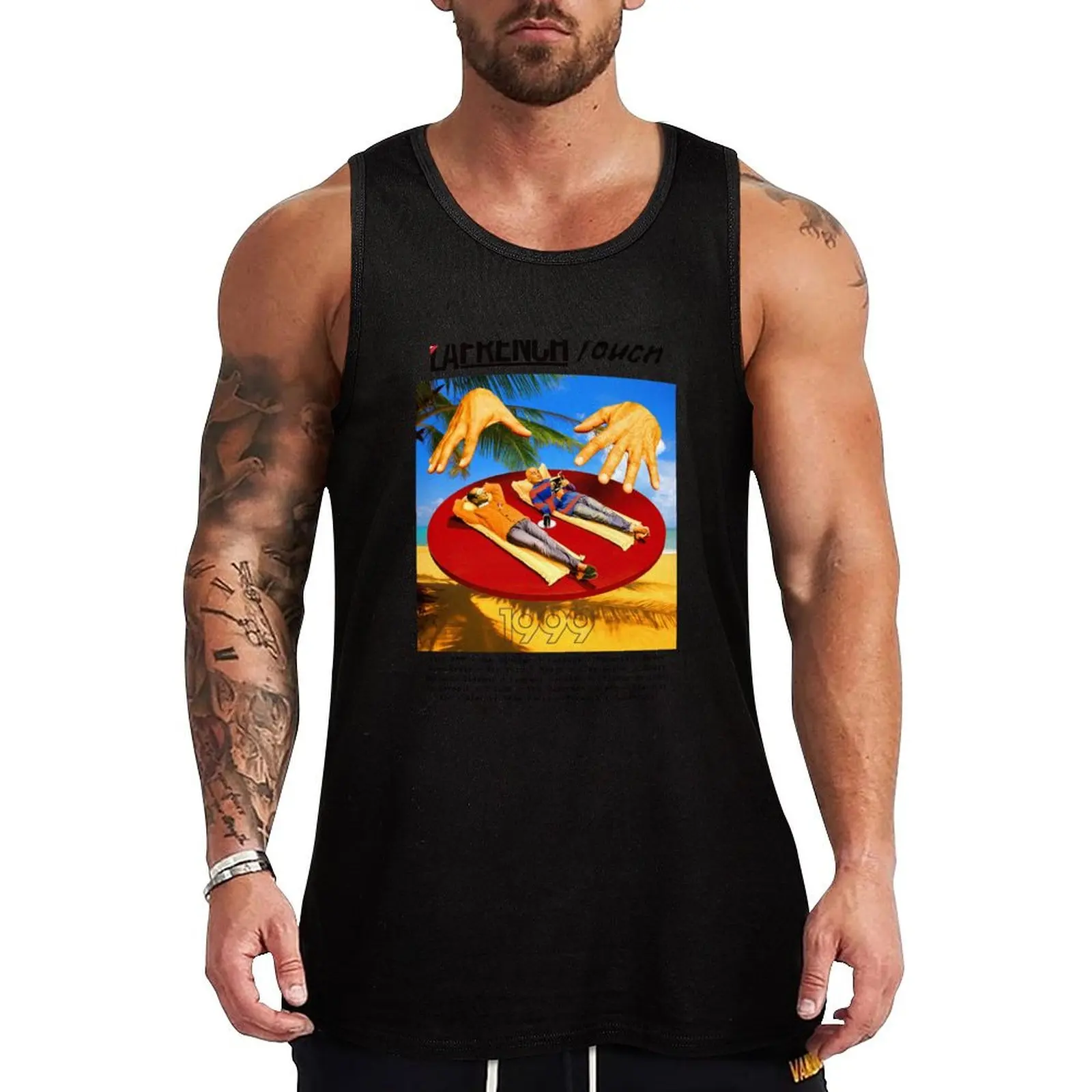 

Relaxed in Espadrilles: MODEL by La French Touch & CASSIUS & Jacques Chirac (original HD DESIGN) Tank Top