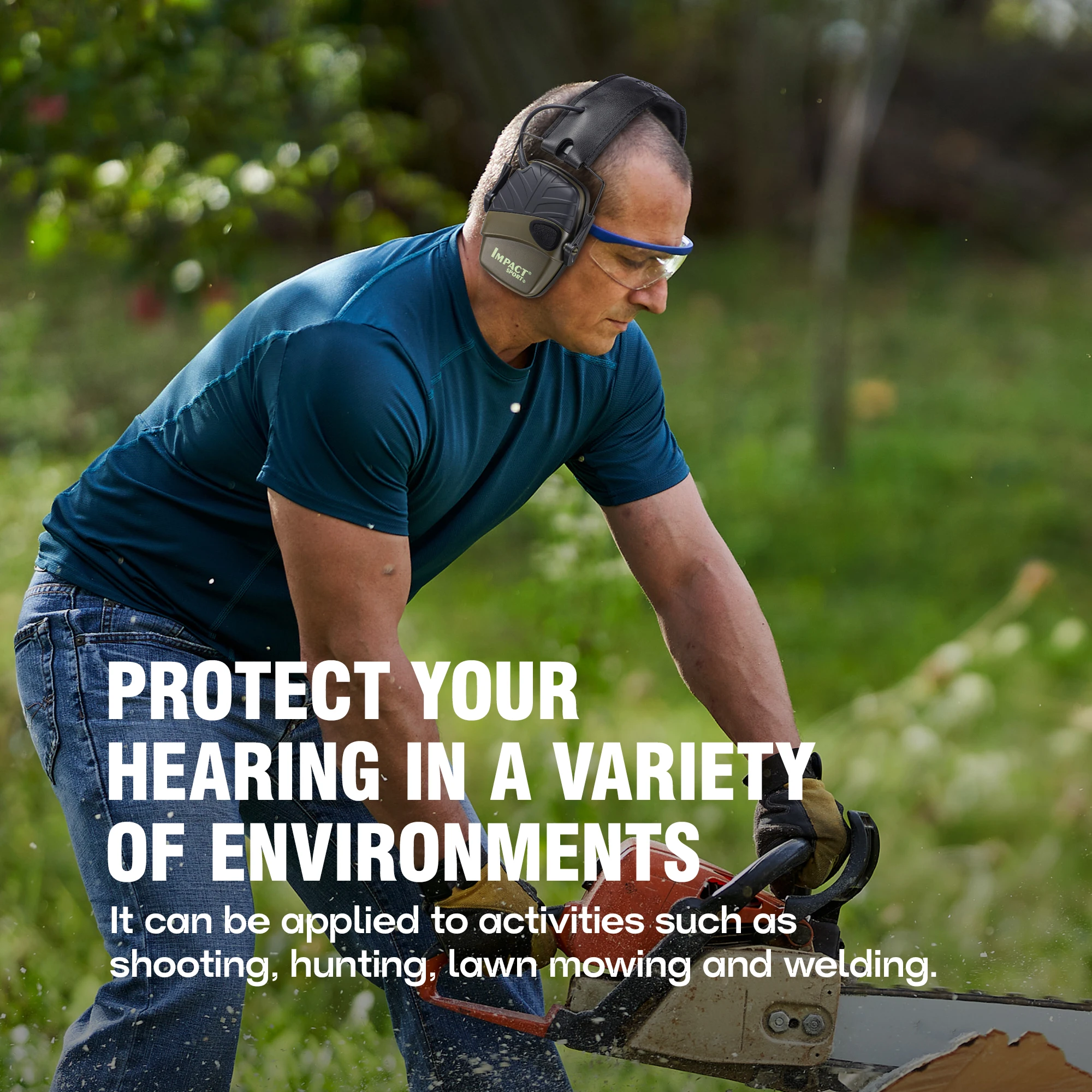 Ear Muff Outdoor Sports New lectronic Shooting Earmuffs Tactical Impact Sound Amplification Headset Ear Protection Anti-noise