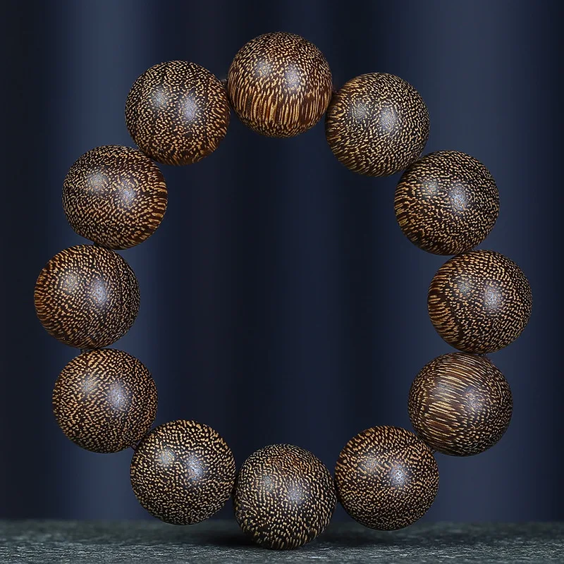 2026 Nha Trang White Agarwood 2.0 Beaded Bracelet Sinking Old Material Unisex Single Loop Prayer Beads Gifts view 3