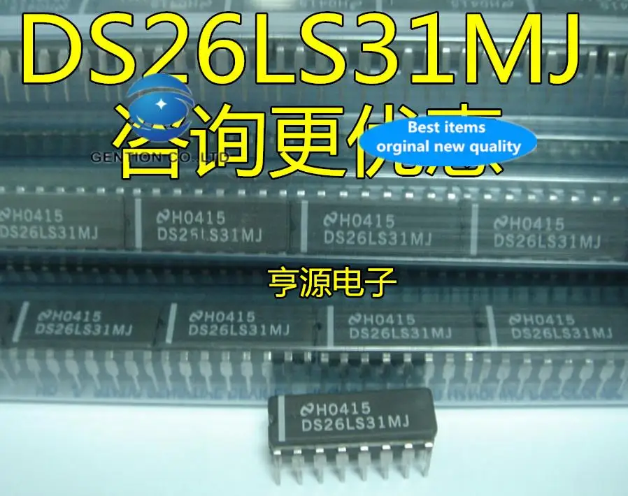 

5 шт. 100% оригинальный новый DS26LS31 DS26LS31MJ DS полный диапазон