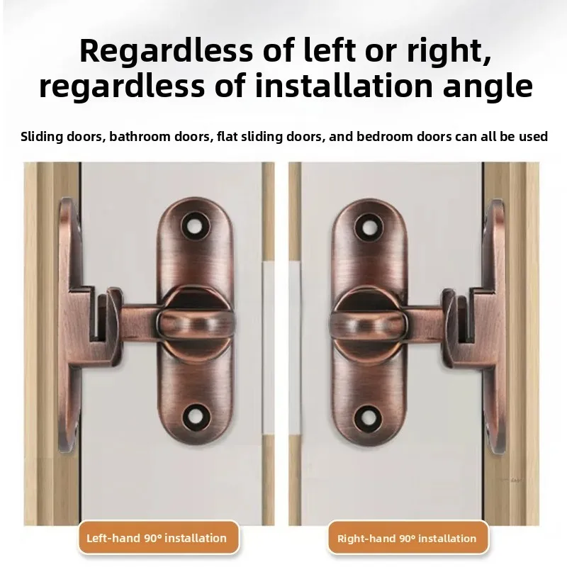 

Замки-защелки из цинкового сплава для окон, ящиков, шкафов, 90/180 градусов, крючки-защелки для амбарных дверей, фурнитура для раздвижных ворот