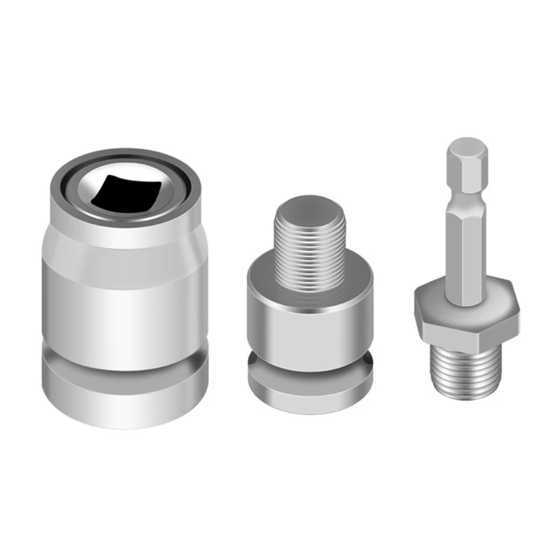 

A9LB Impact Wrench to Electric Hammer Adapter Carbon Steel Electric Hammer Converters Adapter for Drill Wrench Accessories