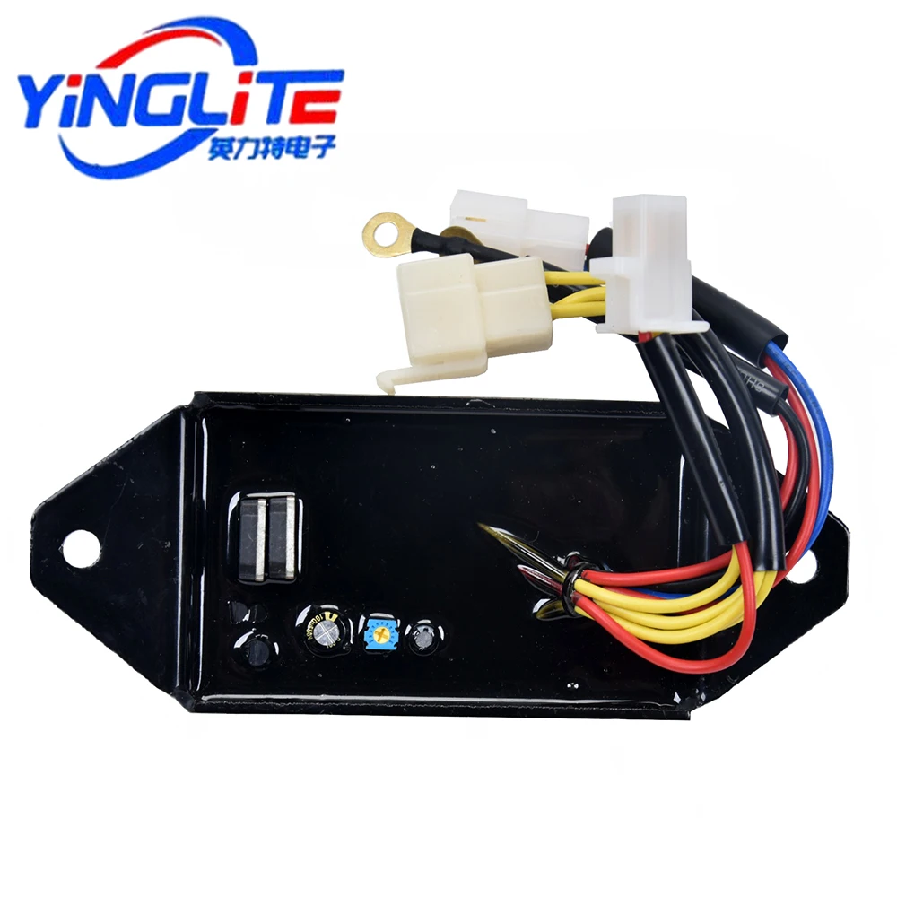 Engine Automatic Voltage Regulator 1200100 1200120 AVR Generator, compatible with models 1200100 and 1200120