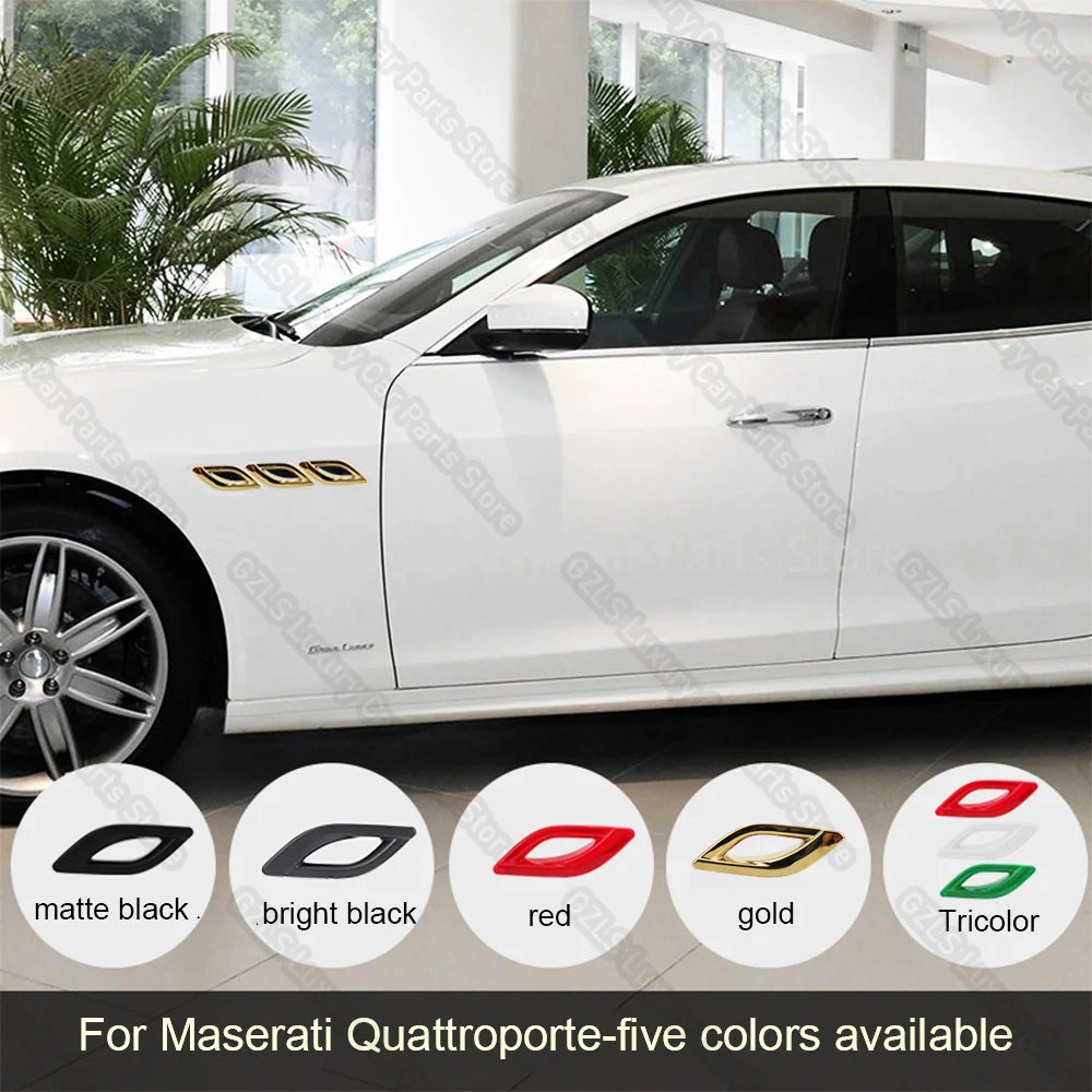 For Maserati Ghibli 2014-2021 Levante 2016-2021 Quattroporte Side Air Vent Fender Cover