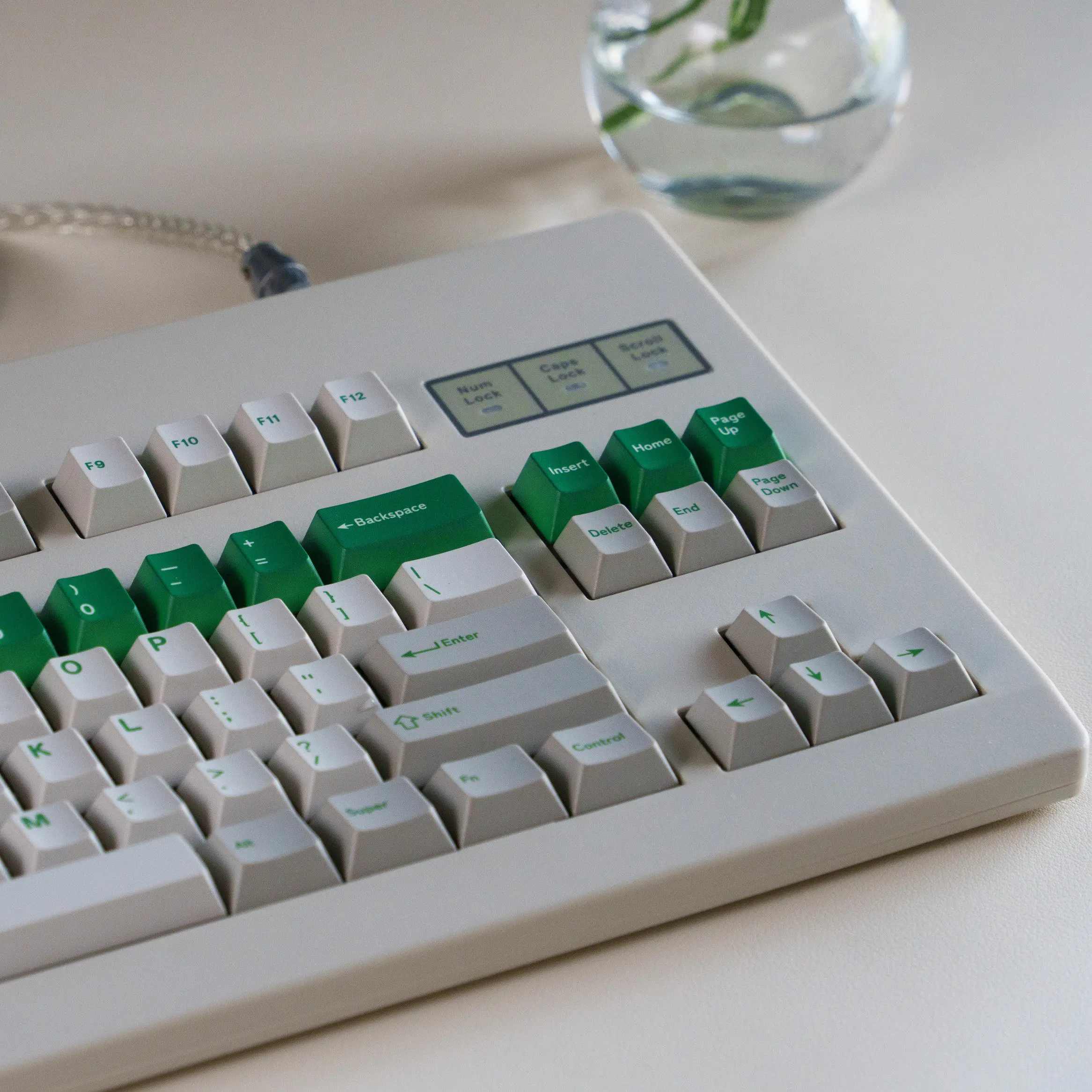 GMK Green Alert Clone Keycaps PBT Dye Sublimation Cherry Height for Mechanical Keyboard Desk Accessory Gravastar Ajazz AULA F75