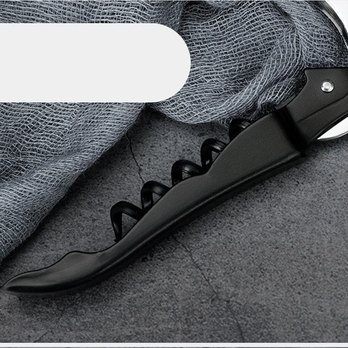 

2pcs Waiters Multifunctional Foil Cutter Bottle For Beer Professional Sommelier Knife Portable Camping Hiking Travel Tool