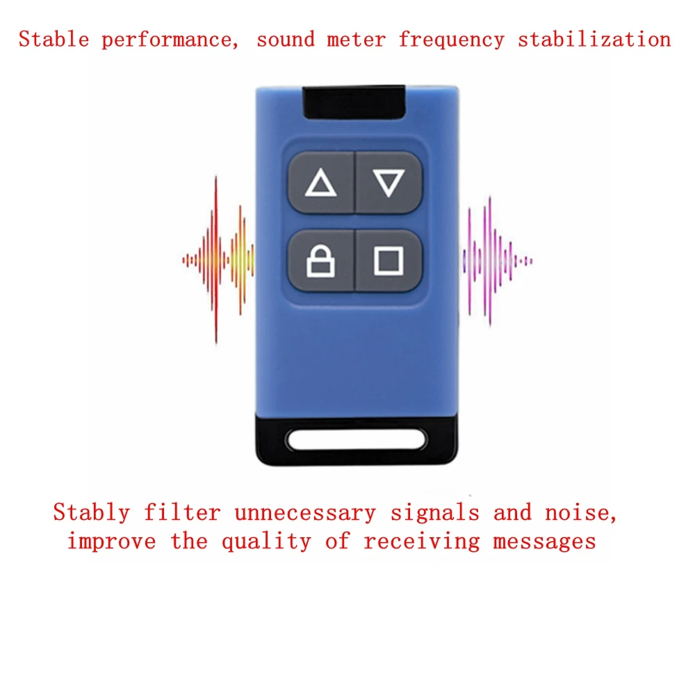 

Universal multi-frequency copy access control transmitter, clone garage door/smart wireless remote control 433MHz
