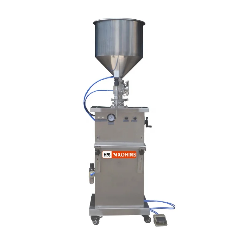 

Teeth Whitening Paste Filler Piston Honey Filling Machine for Toothpste Vaseline Moisturizing Cream