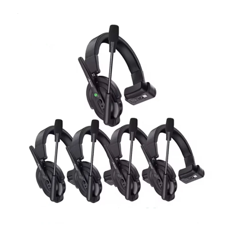 

Audio Video Accessory Acc Soon COMO Full Duplex Range Noise Reduction Microphone Wireless Communication Intercom Headset