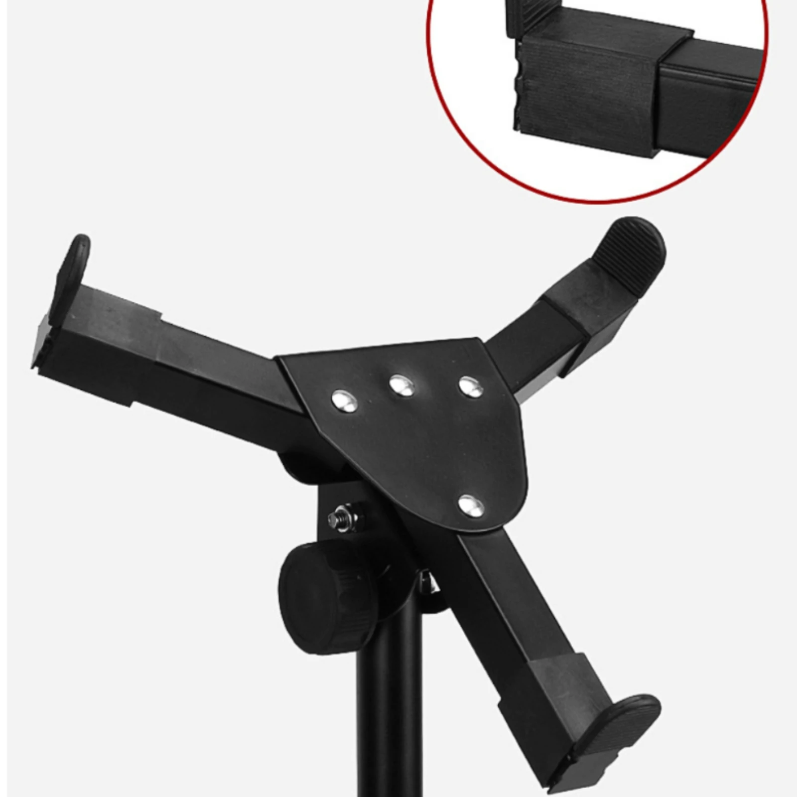 Snare Drum Stand Non-Slip Snare Stand Drum Holder with Tripod Base Long-Lasting Compact for Drummers, Studios, Practice Rooms