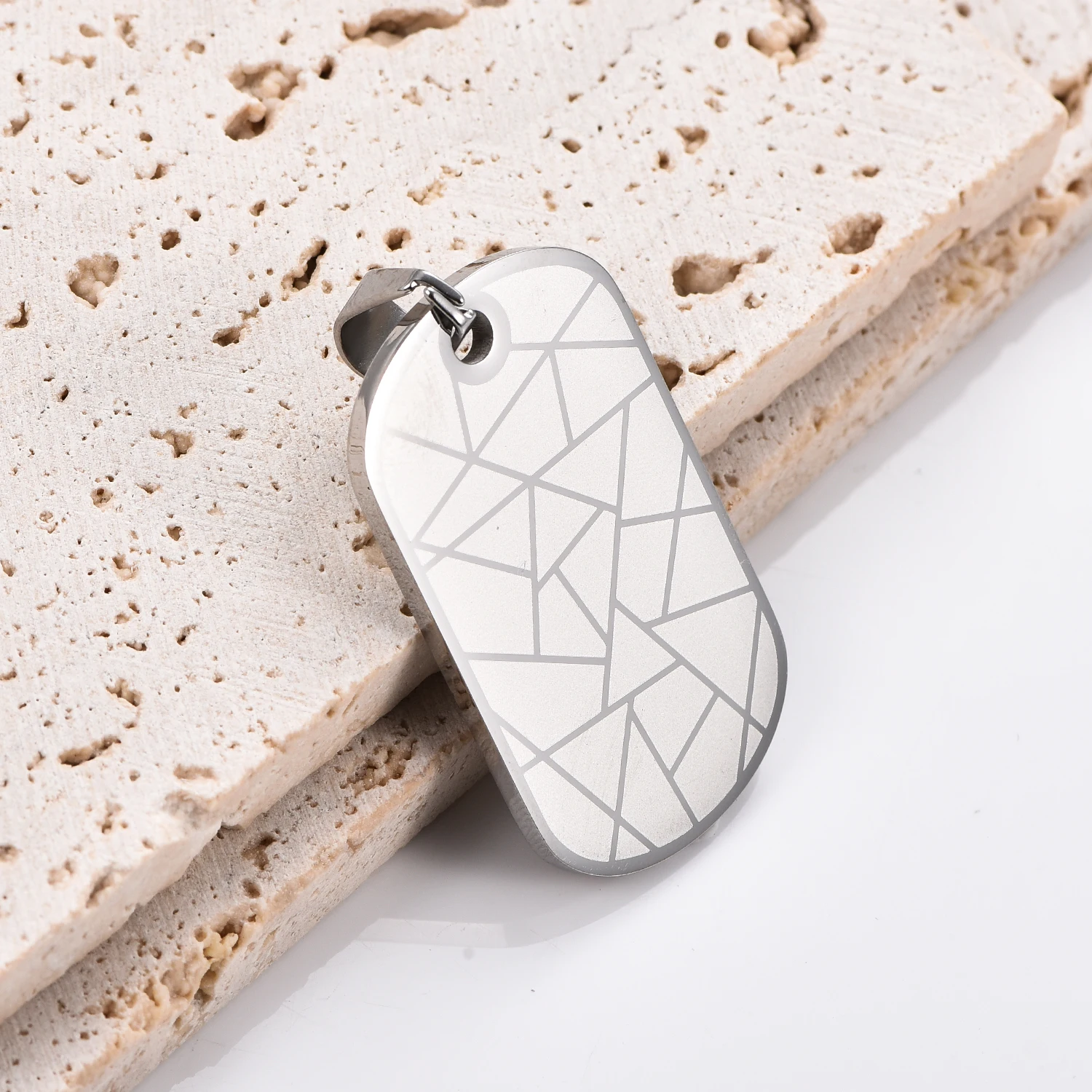 العلم الأمريكي نجمة Spangled راية الصليب الفولاذ المقاوم للصدأ العسكرية العلامة التجارية قلادة سترة سلسلة المعلقات مجوهرات الحفلات