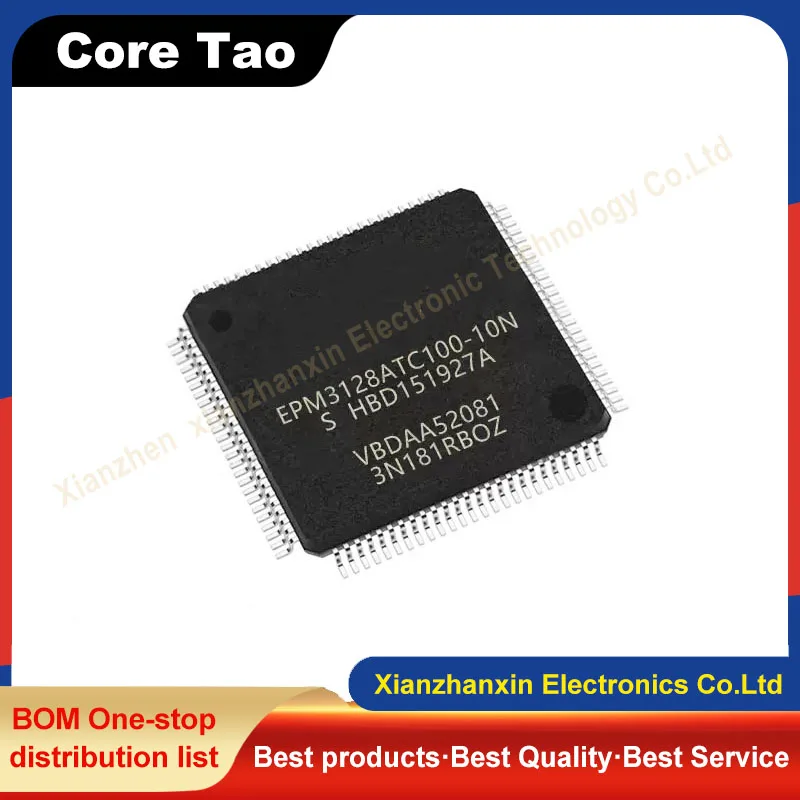 1PCS/LOT EPM3128ATC100-10N EPM3128ATC100-10  EPM3128 QFP-100 CPLD complex programmable logic devices