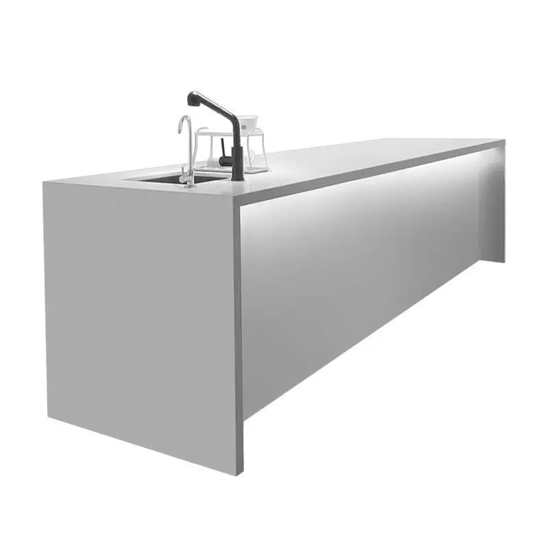 Water bar integrated cabinet, sink island cabinet, separate bar table, dining side cabinet integrated, simple and light