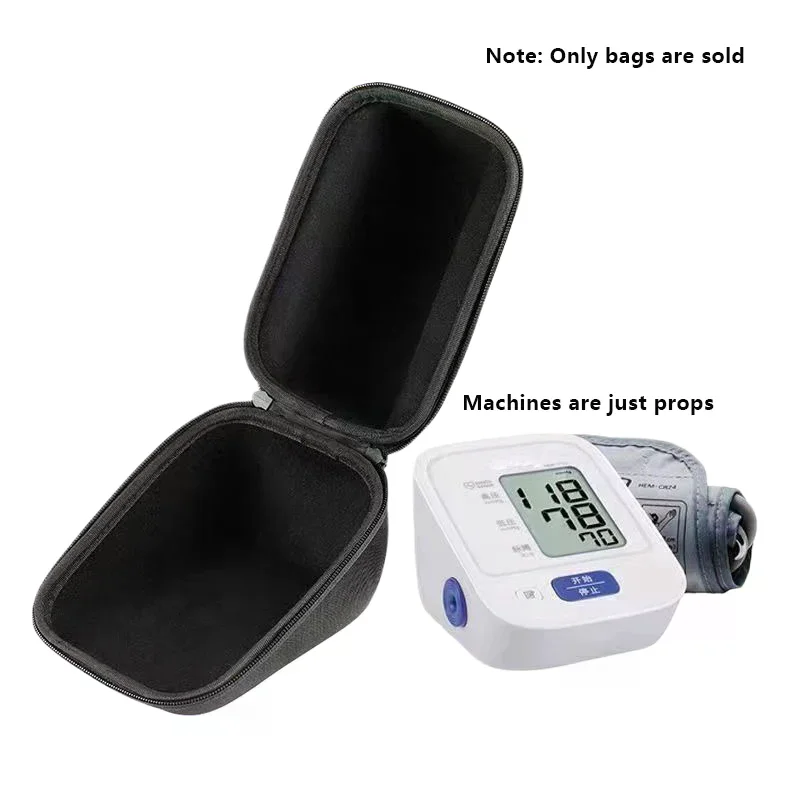 EVA Hard Case For Upper Arm Blood Pressure Monitor Portable Travel Carrying Protective Hard Bag Storage Case