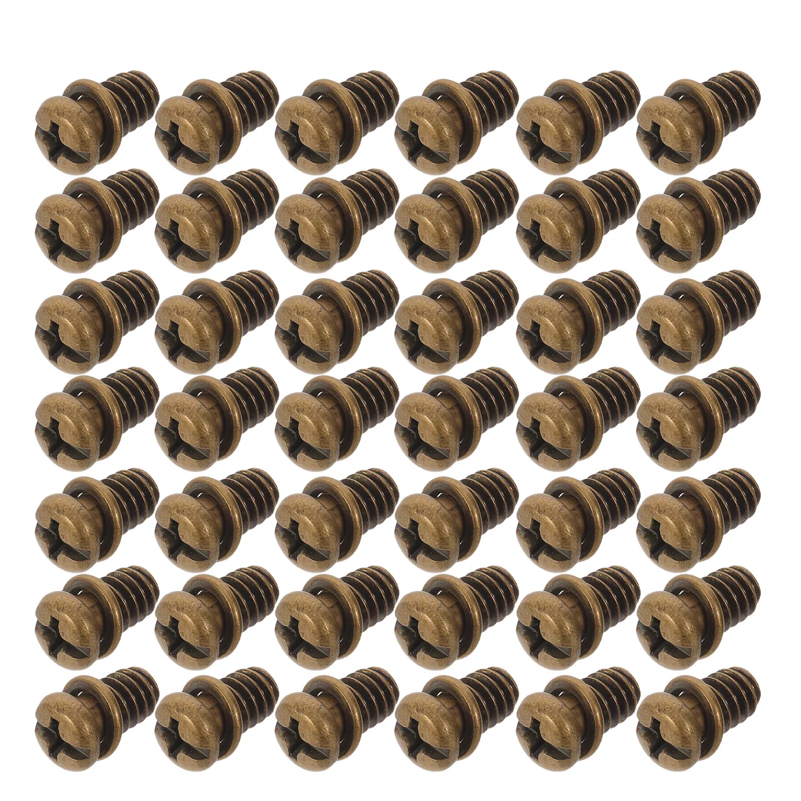 50 Pcs Ceiling Fan Blade Screws Blades Hardware Arm Fasteners Brass Replacement