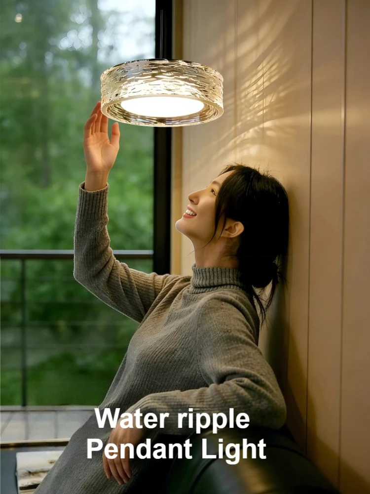 

Italian Minimalist Pendant Light Bedroom Bedside Lamp Height-Adjustable Luxury Restaurant Pendant Lamp Living Dining Table lamps