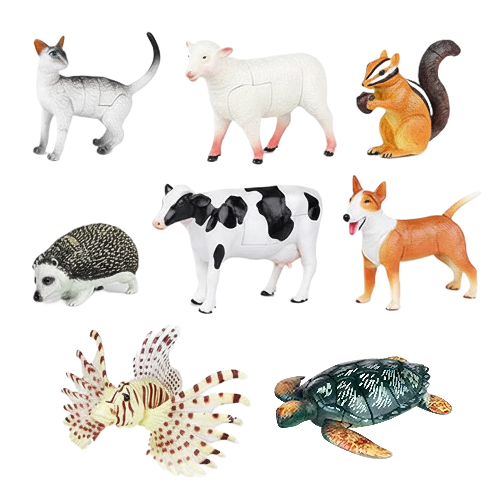 

Kids Insect & Animal Slot Assembly Toys Realistic Insect & Animal Models Set Insect Assembly Animal Model Toys for Ages 3+ Gifts