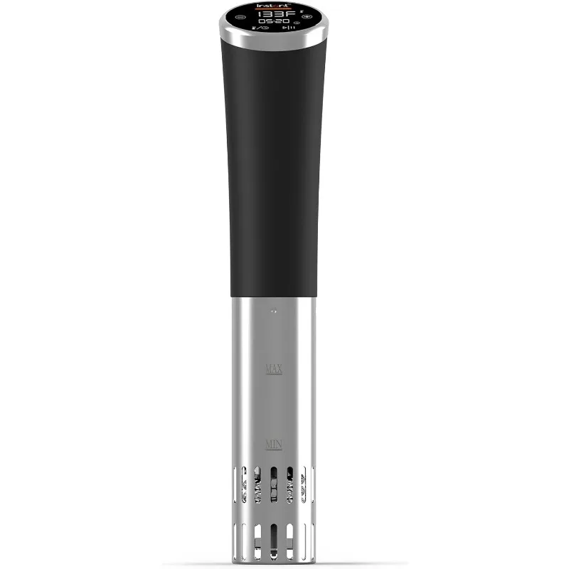 Instant Pot Accu Slim Sous Vide 800W Precision Cooker,Immersion Circulator,Ultra-Quiet Fast-Heating with Big Touchscreen Accurat