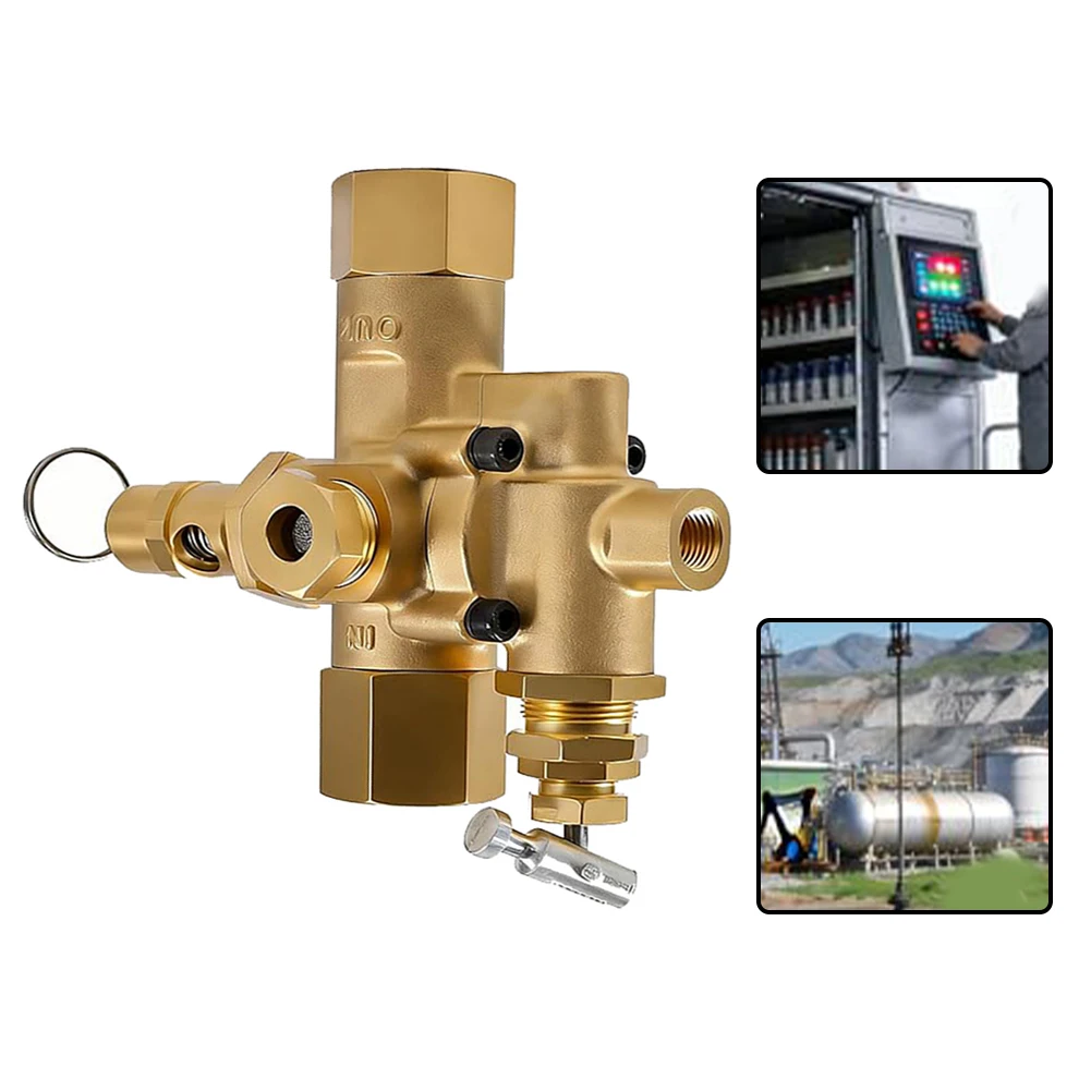 

Car Pilot Check Unloader Valve 49816283C Brass For T30 Air Compressor 16V886 16V887 16V890 16V891 20Y778 20Y779 Accessories