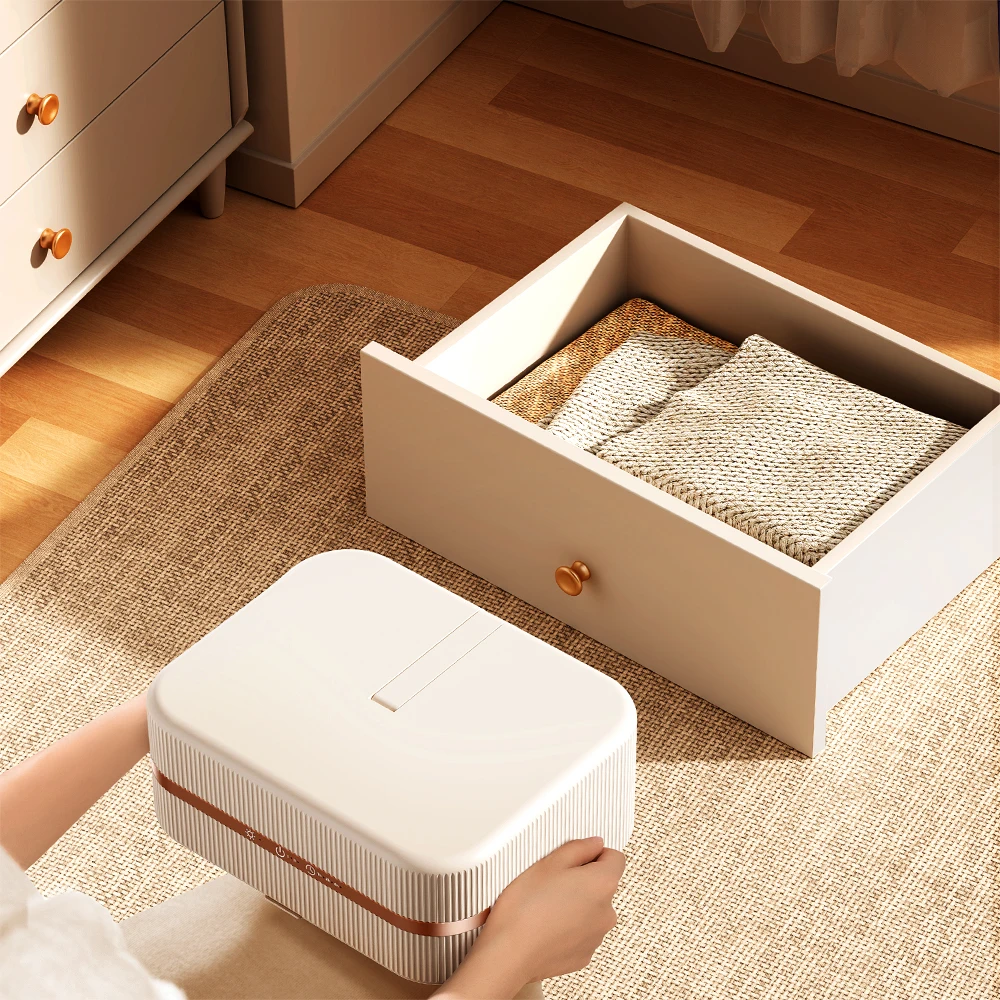 مجفف ذكي محمول قابل للطي بقدرة 600 وات موفر للطاقة ومجفف ملابس سريع التسخين مع عنصر مجفف PTC منخفض الضوضاء