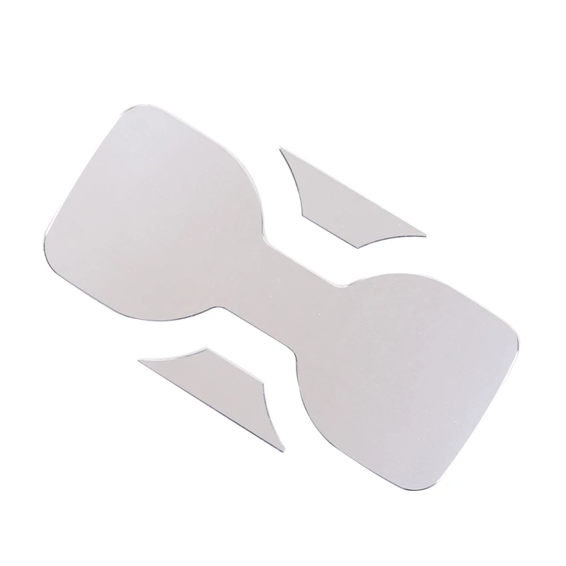 3 قطعة سبائك الألومنيوم الفضة لاند روفر المدافع 90 110 130 2023-2024 سيارة التحكم المركزي مسند للكوب اكسسوارات السيارات الداخلية