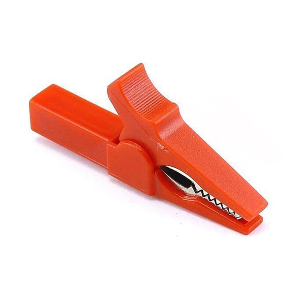 Insulated Crocodile Clips Set of 6 for Electrical Applications Enhanced Conductivity and Grip with Soldering Capability