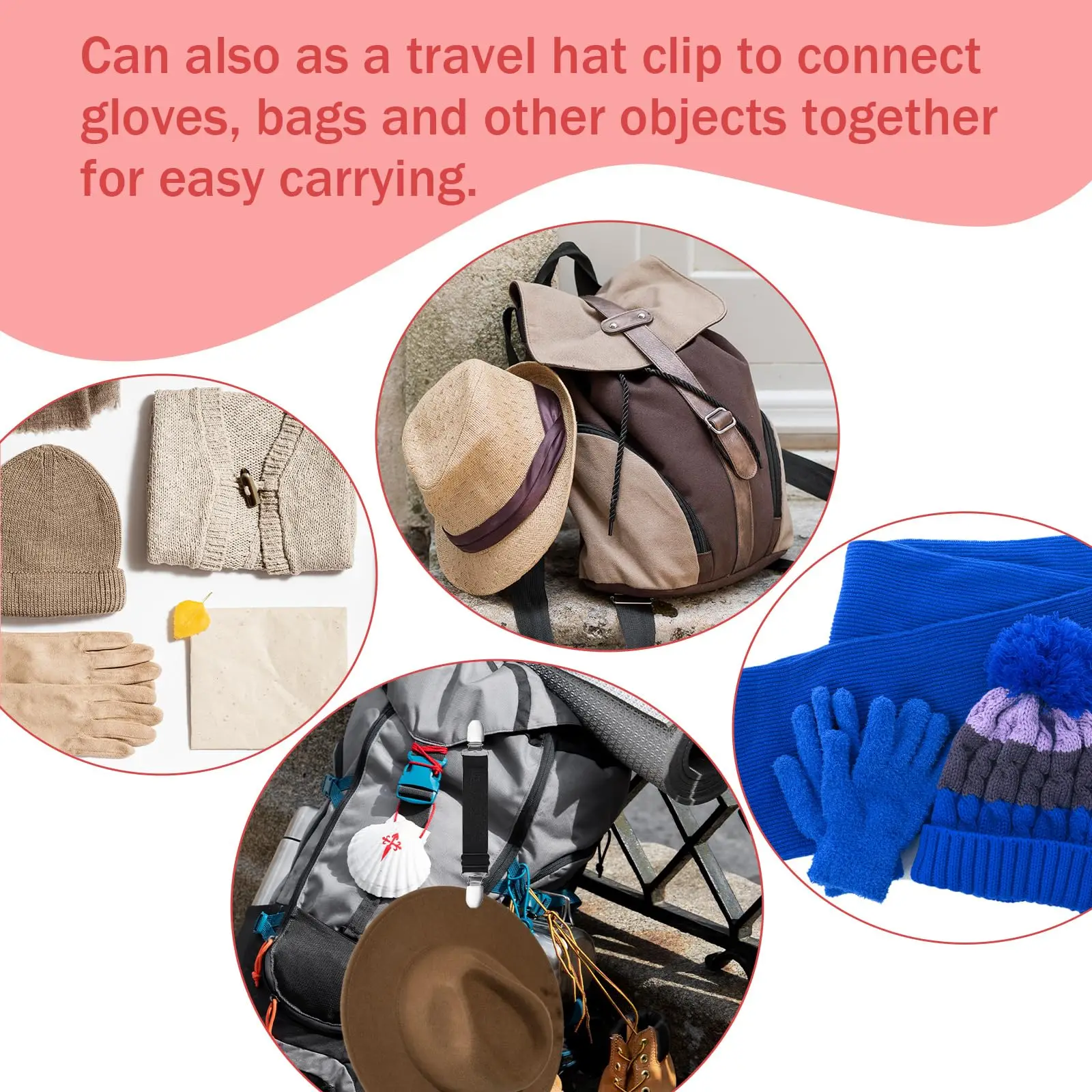 6 PCS Waist Cincher Clip Cinch Clips for Women Adjustable Waist Tightener Clip for Pants Shirt Dress Clothing Clip