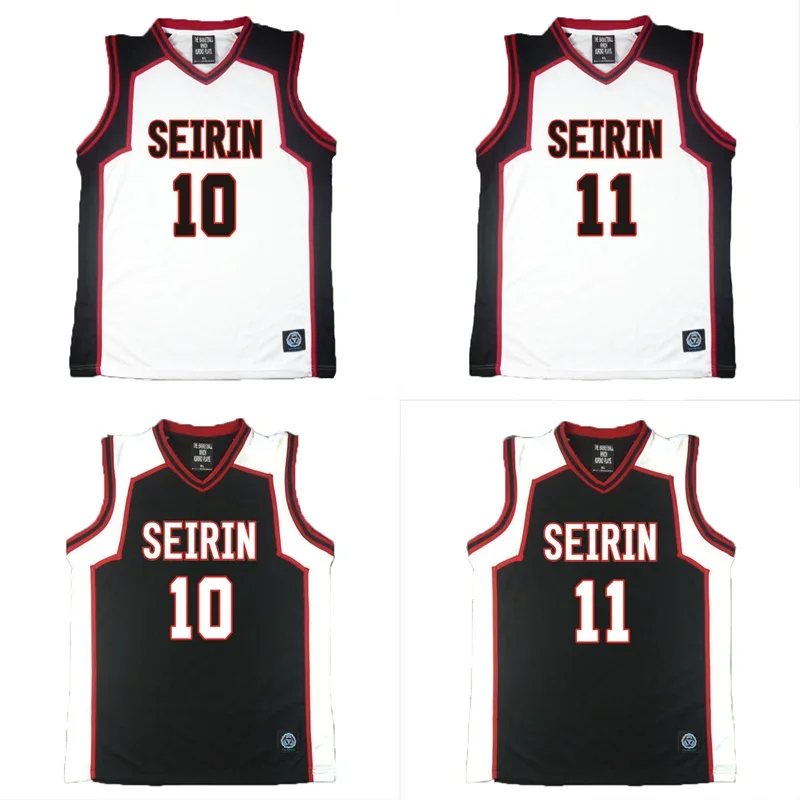 Anime Kuroko Tetsuya No Basuke SEIRIN Kuroko Tetsuya Kagami Taiga Tsuchida Satoshi Hyuga Costume Basketball Jersey Cosplay Shirt