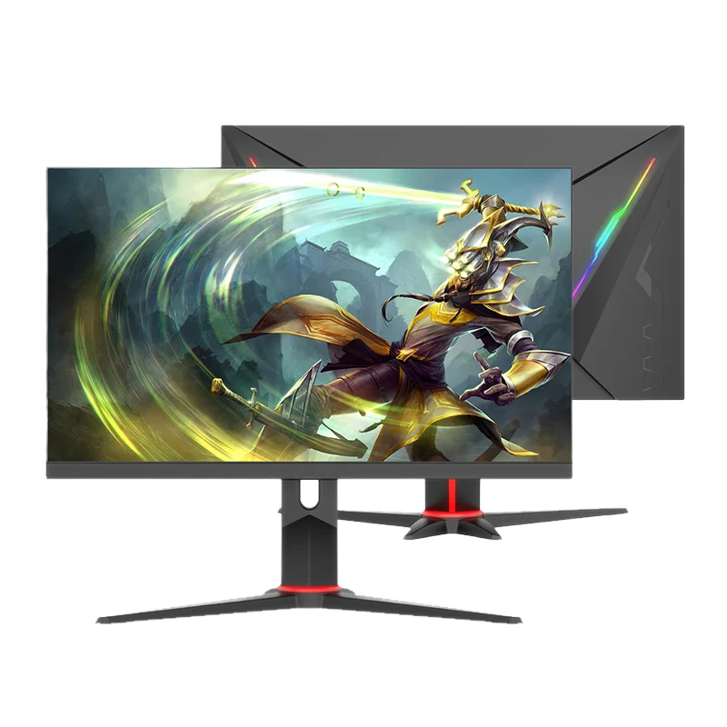 

HD White 24 Inch Desktop Computer Monitor Esports Gaming Eye Protection Curved High Brush Display