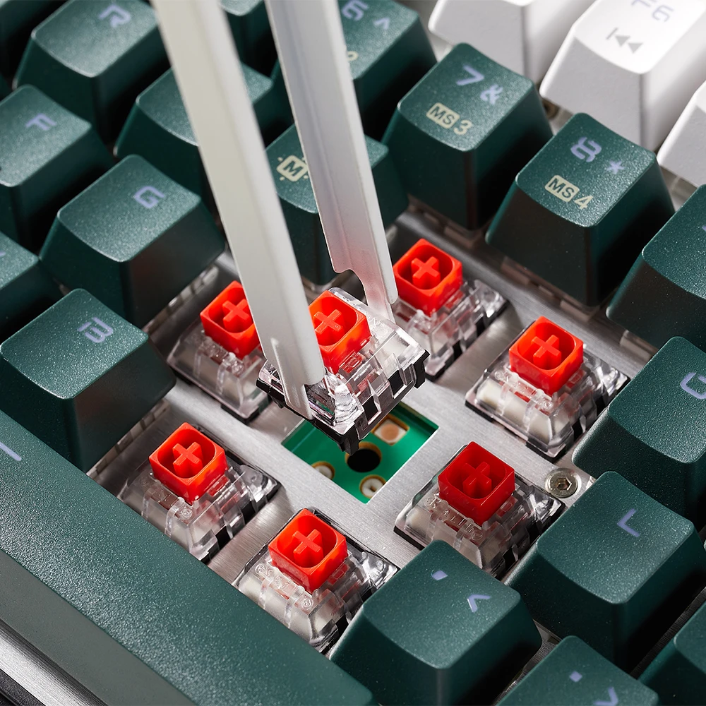 HEXGEARS GK13 Mechanical Keyboard Hot Swap 87 Key Gaming Keyboard Kailh Box Switch Gasket Stucture RGB Backlit Wired Keyboard