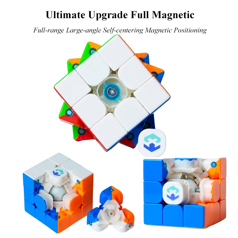 

Full Magnetic Professional 3x3 speed-cubing Educational Toy Ultimate Upgrade Cube Competition Classic Puzzle Speed Cube