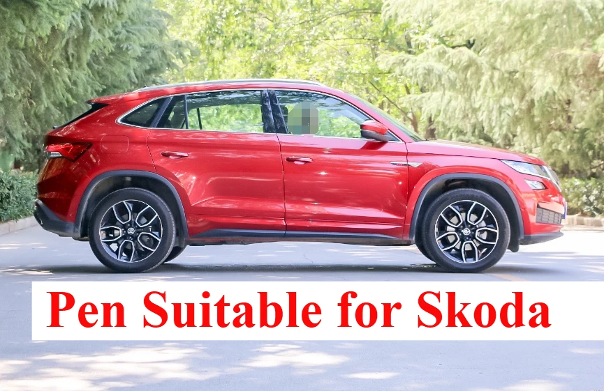 

Маркер для краски подходит для Skoda Paint Repair для Scratch Flame Red LA3S Magic Red Varnish 12 мл Инструмент для ремонта царапин Автомобиль Новый