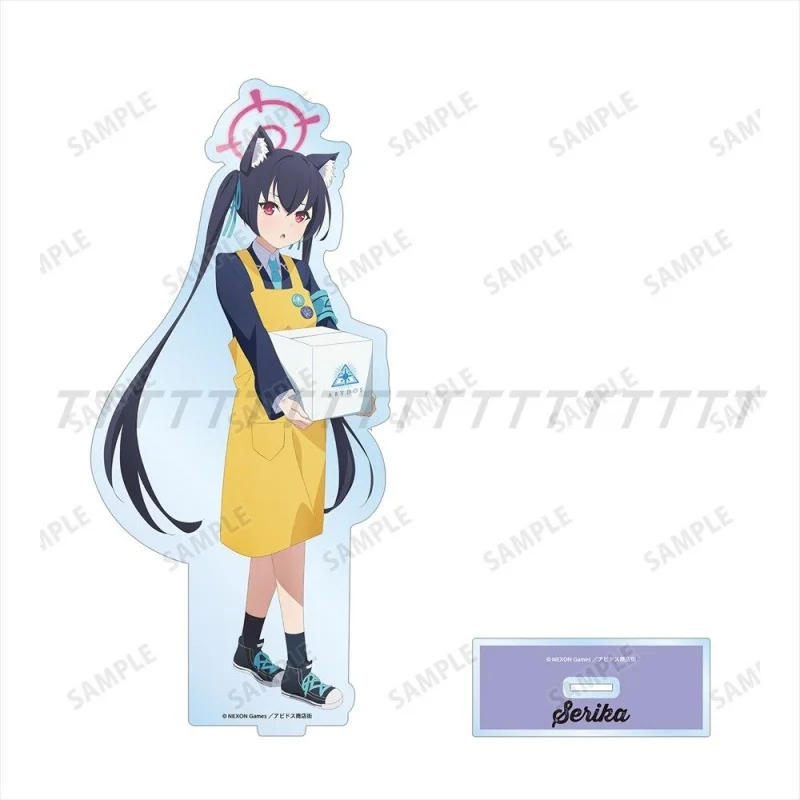 Anime Blue Archive Kuromi Serika Shimoe Koharu Cosplay Acrylic standing sign board Keychain Bedroom decoration Festivals Gift view 4