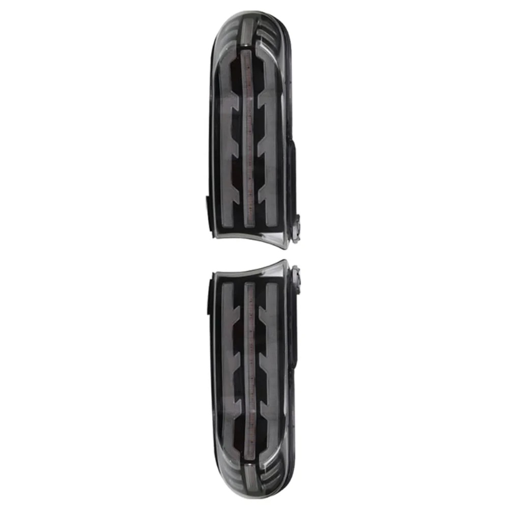 2pcs LED Daytime Running Light For Toyota FJ Cruiser 2007 2008 2009-2021 Yellow Turn Signal Indicator Light Bumper LED DRL Lamp