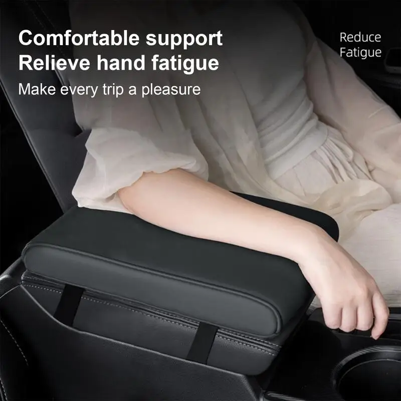 Auto Center Console Armrest Pillow Soft Lightweight Car Armrest Cushion Side Organizer Pocket Design Armrests Parts & - Image 4
