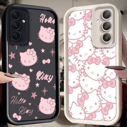 Hello Kitty Case for Samsung Galaxy A73 A72 A71 A55 5G A54 A52 A52S A51 4G A31 A30 A24 A23 A22 A21S A20S A20 A14 A13 A12 Cover