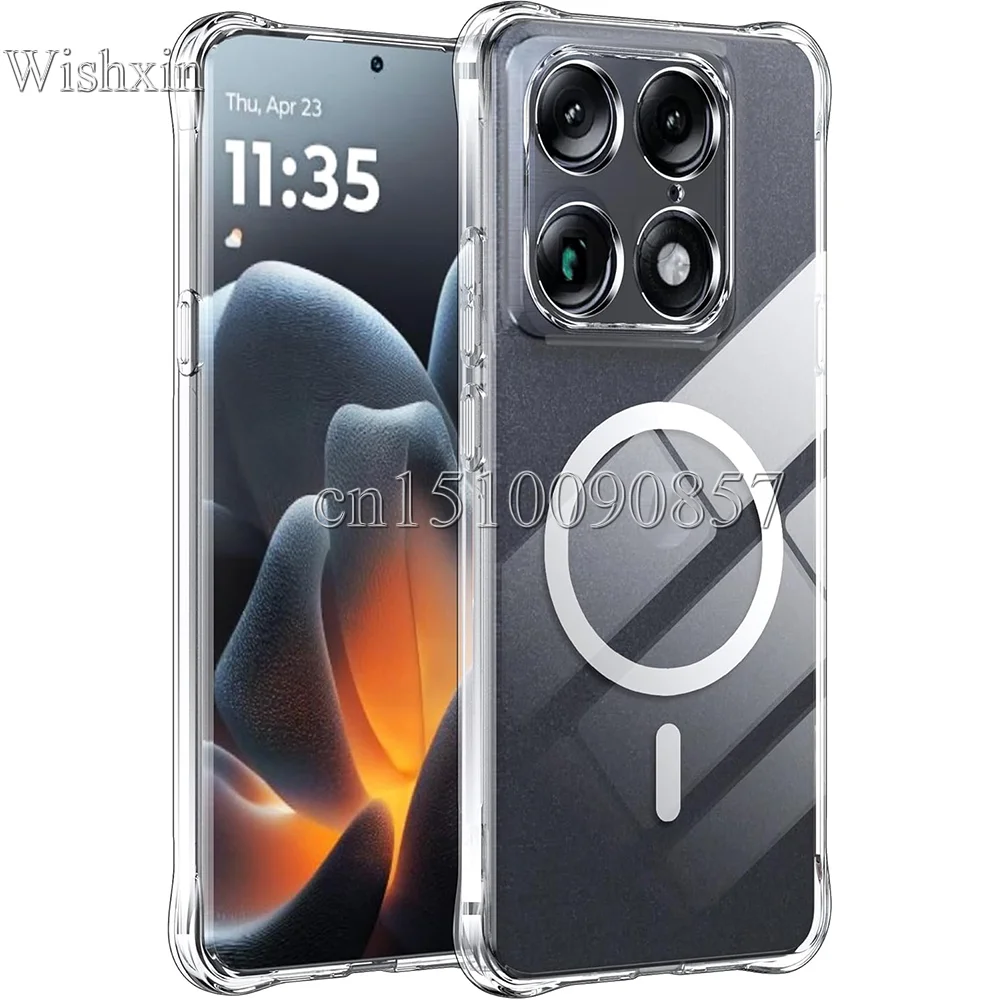 Reinforced Corners Soft TPU Wireless Charging Case for MOTOR
