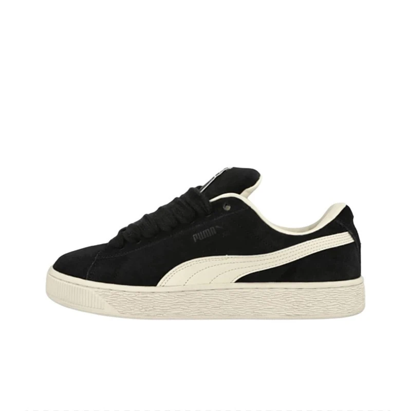 Puma Suede XL Men's and Women's Skateboarding Shoes Versatile Retro Bread Shoes Low-top Thick Sole Sneakers 396057-01