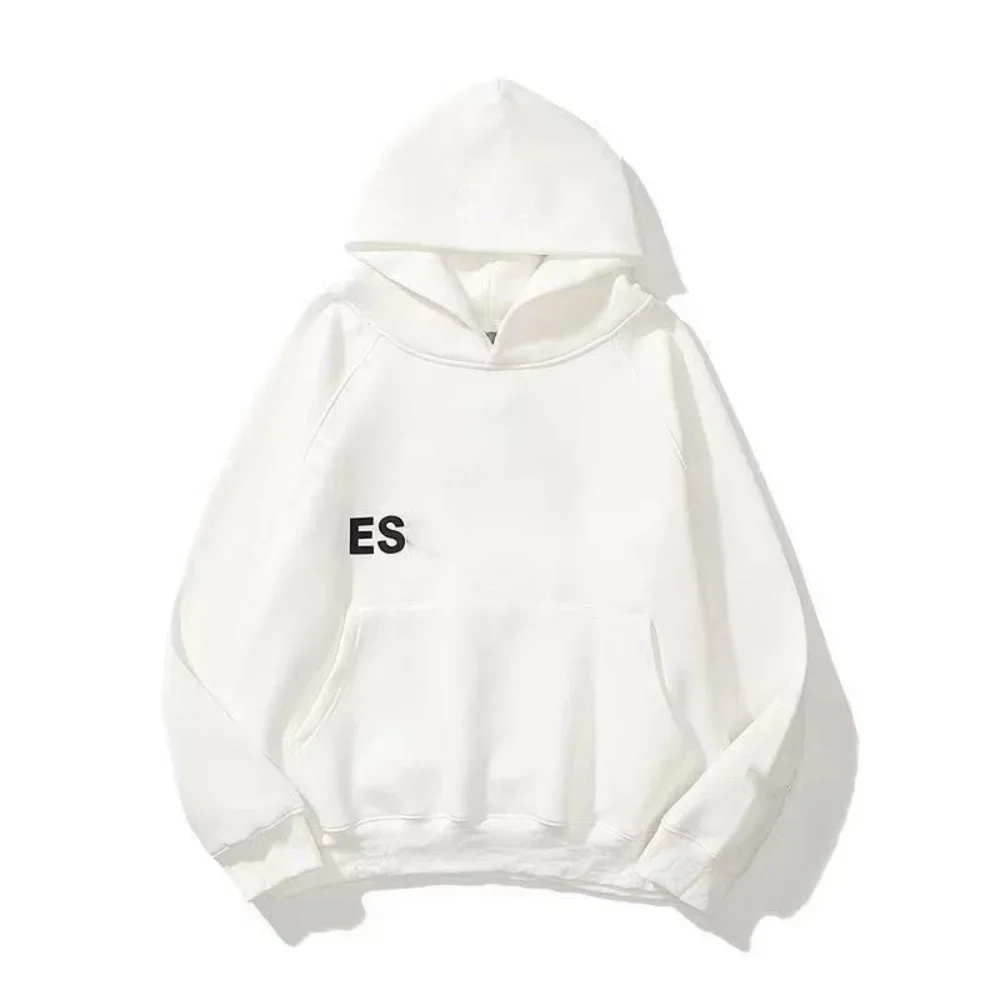 ESS sweatshirt and pants set for both men and women, fashionable and comfortable, simple and atmospheric, hoodie, casual travel