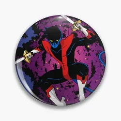 Nightcrawler Soft Button Pin Hat Cute Jewelry Collar Decor Cartoon Funny Metal Fashion Gift Lapel Pin Brooch Creative Women