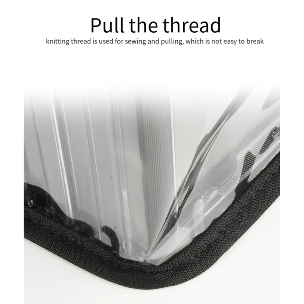Durable CD Storage Bag Transparent TPU Dust Proof Storage Bag Home DVD Disc Portable Bag Boxes Album Game Disc Storage Box