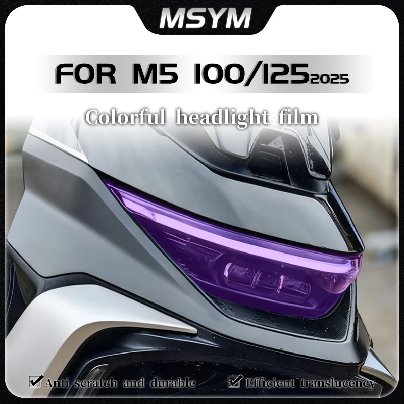 

For Ninebot M5 M100 M125 2025 Headlight modification film tail light sticker instrument film scratch resistant accessories